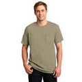 Jerzees  Dri-Power  Active 50/50 Cotton/Poly Pocket T-Shirt
